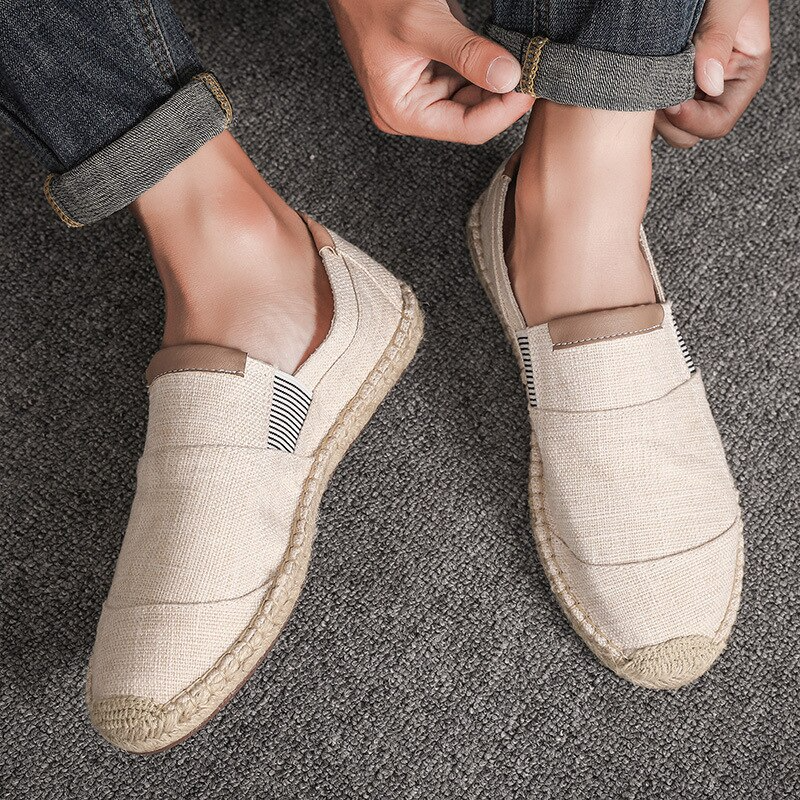 Heren - Casual Espadrilles - Ademend en Lichtgewicht - Comfortabele Schoenen voor Zomeruitjes