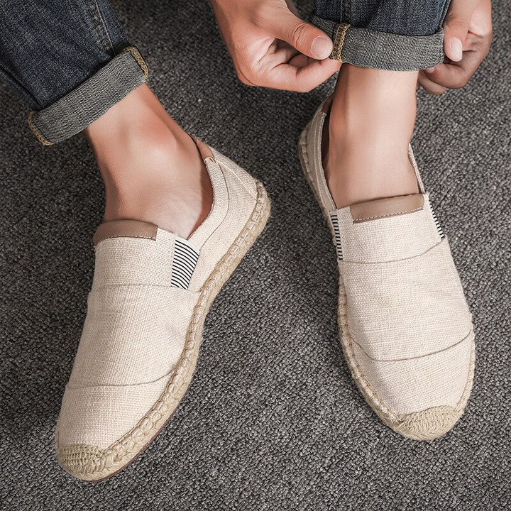 Heren - Casual Espadrilles - Ademend en Lichtgewicht - Comfortabele Schoenen voor Zomeruitjes