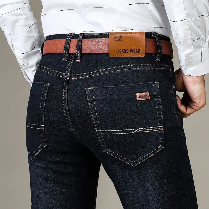 Rechte casual rekbare jeans