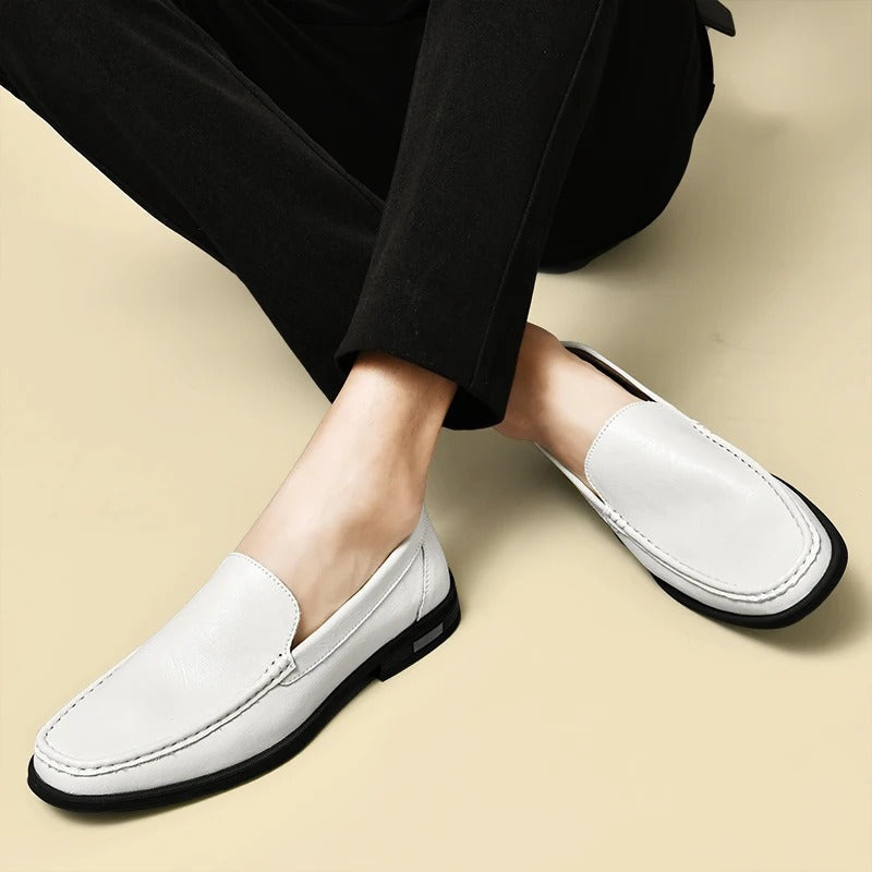 Stafford - Slanke en comfortabele leren loafers