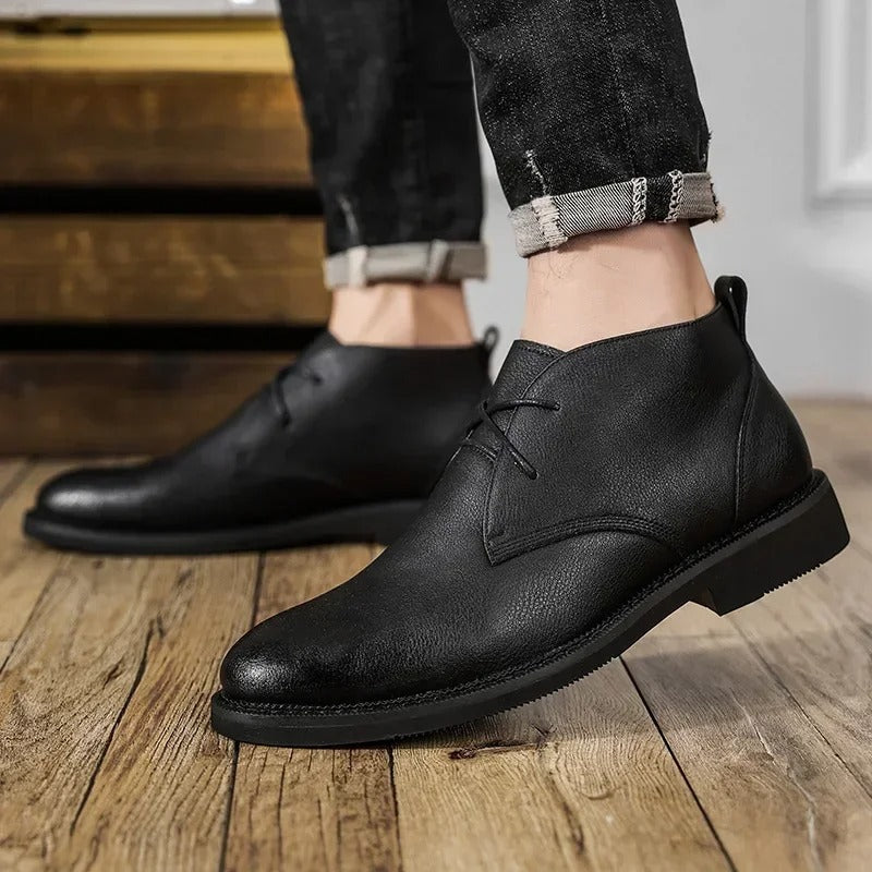 Stafford - Classic and elegant leather ankle boots