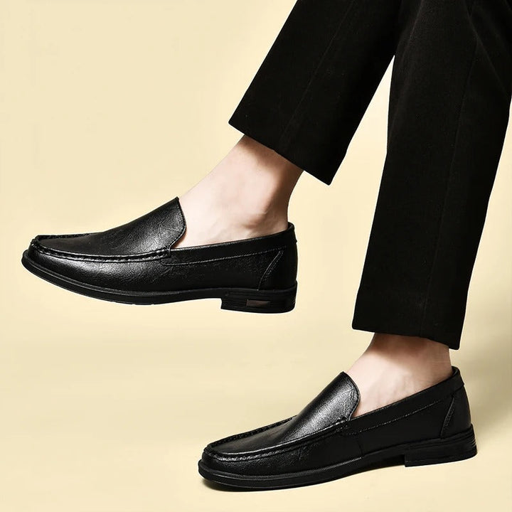 Stafford - Slanke en comfortabele leren loafers