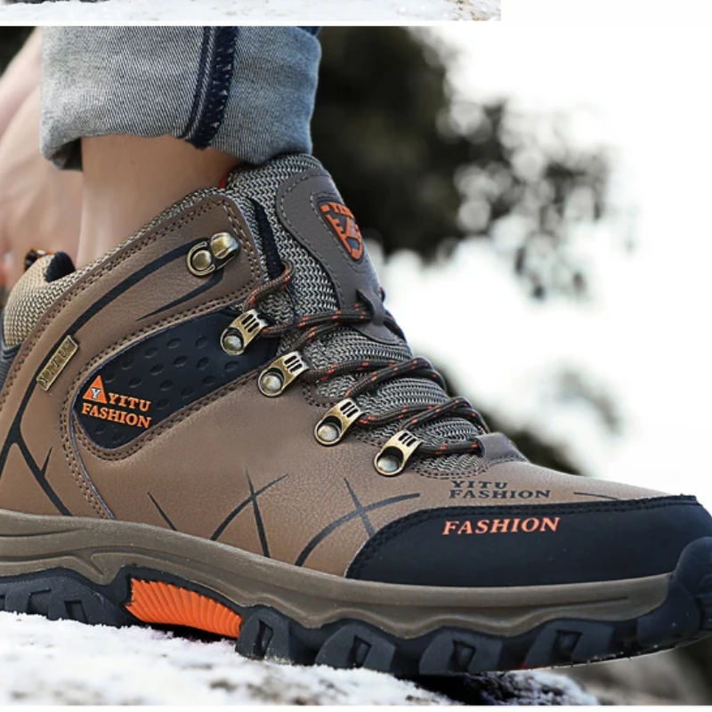 Heren Waterdicht Warm Gevoerd Outdoor Trekkingschoenen