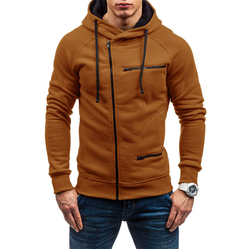 Heren - Hoodie met Ritssluiting - Kwalitatief Hoogwaardig - Comfortabele en Stijlvolle Casual Wear