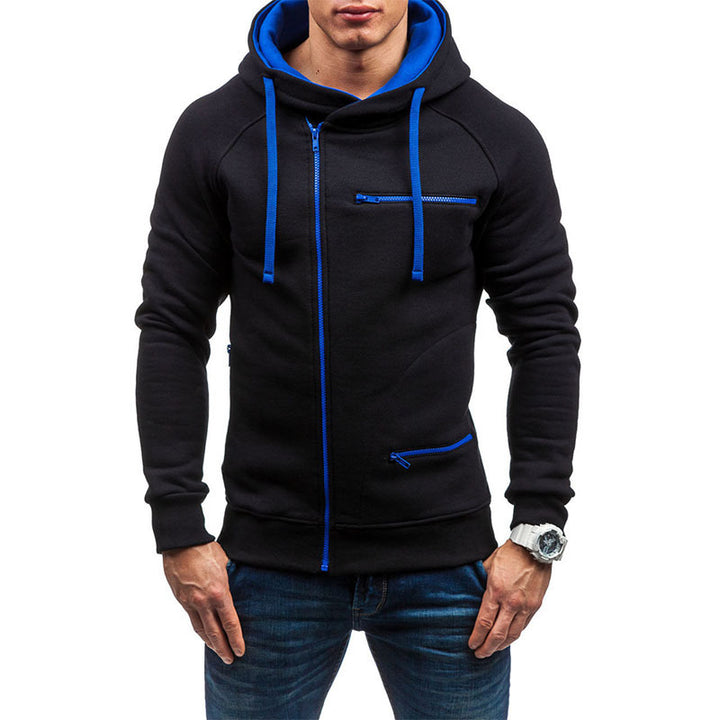 Heren - Hoodie met Ritssluiting - Kwalitatief Hoogwaardig - Comfortabele en Stijlvolle Casual Wear