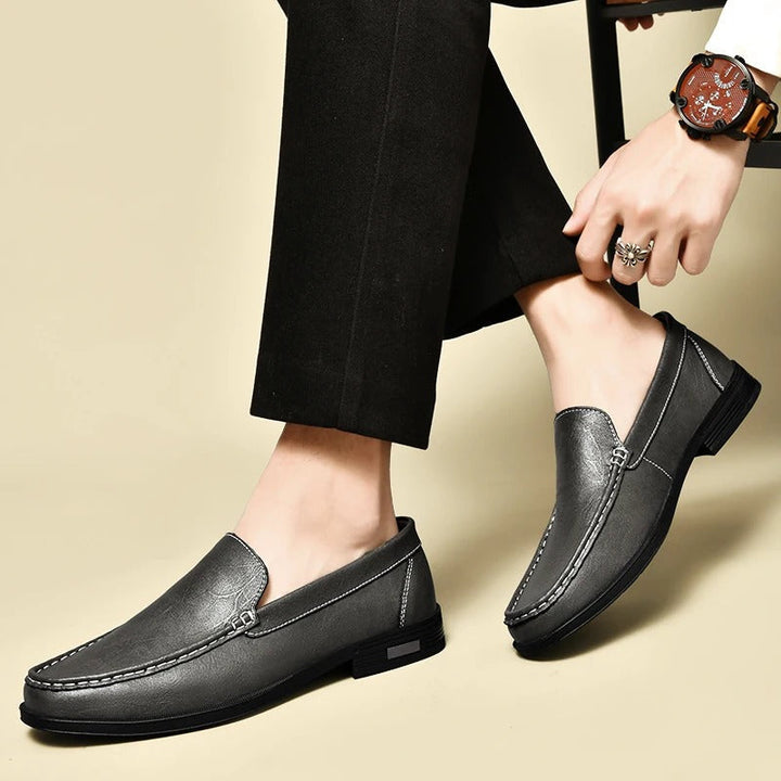 Stafford - Slanke en comfortabele leren loafers