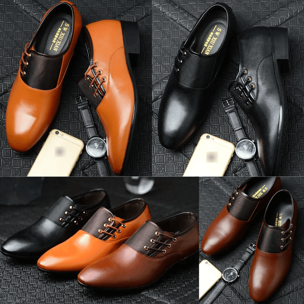 Stafford - Breathable Leather Shoes for Men