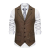 Elegant Lapel Vest voor Heren