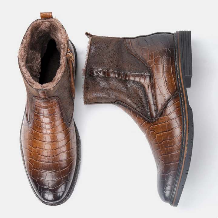 Stafford - Warm Men's Leather Boots