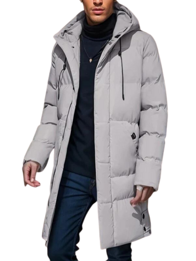 Heren Dikke Winterjas - Warm Materiaal - Comfortabele Stijl - Perfect voor Koude Dagen