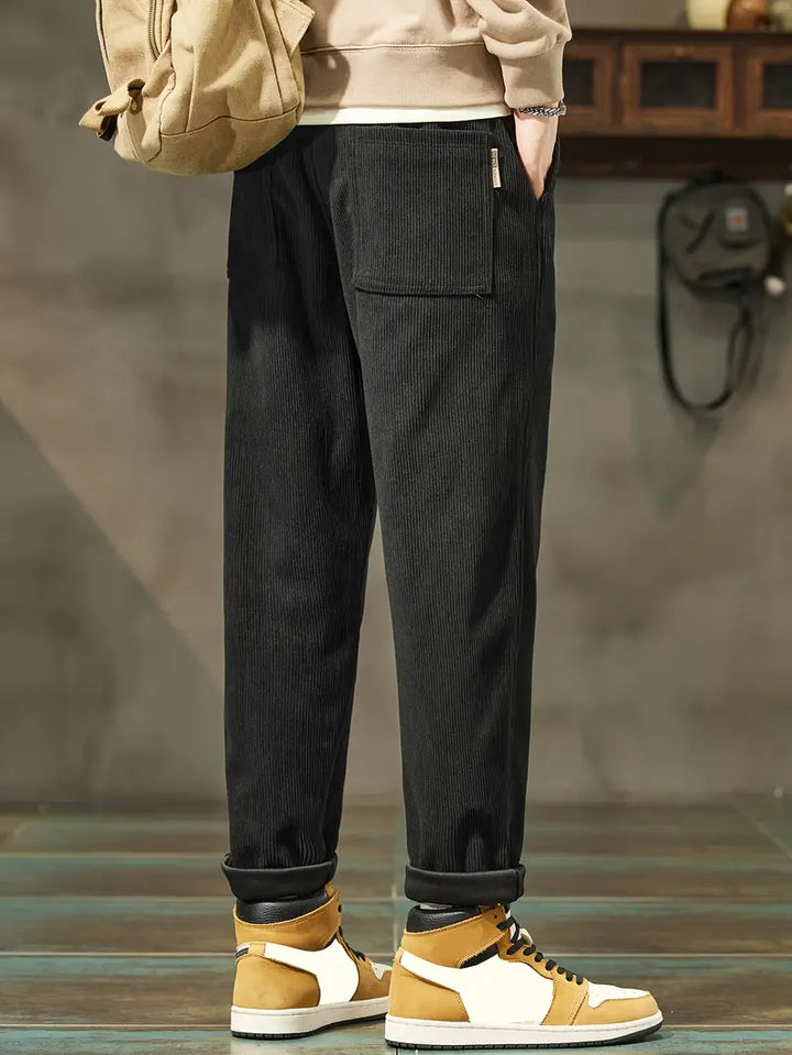 casual Cordoroy baggy broek