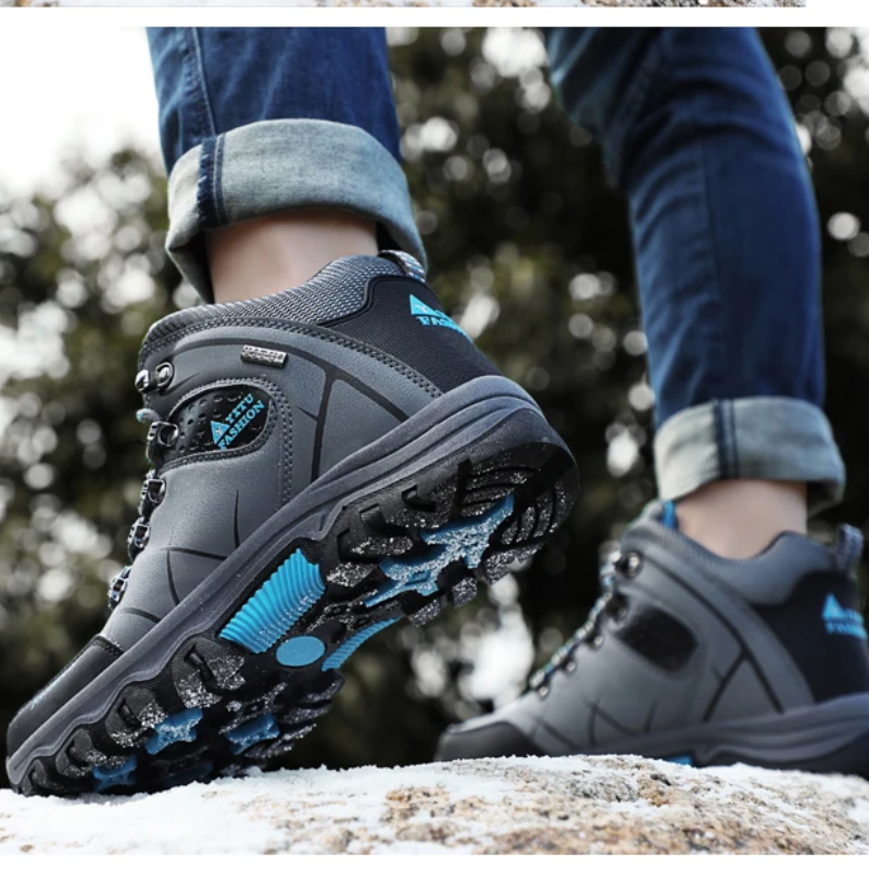 Heren Waterdicht Warm Gevoerd Outdoor Trekkingschoenen