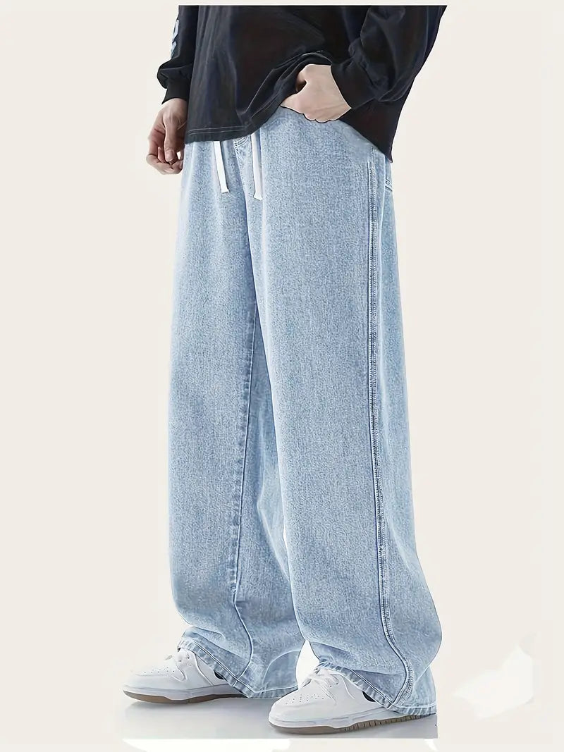 casual katoenen baggy broek