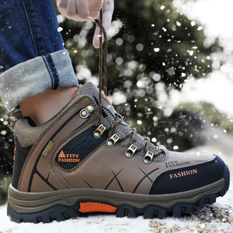 Heren Waterdicht Warm Gevoerd Outdoor Trekkingschoenen