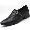 Stafford - Buckle Design Leather Shoes for Men