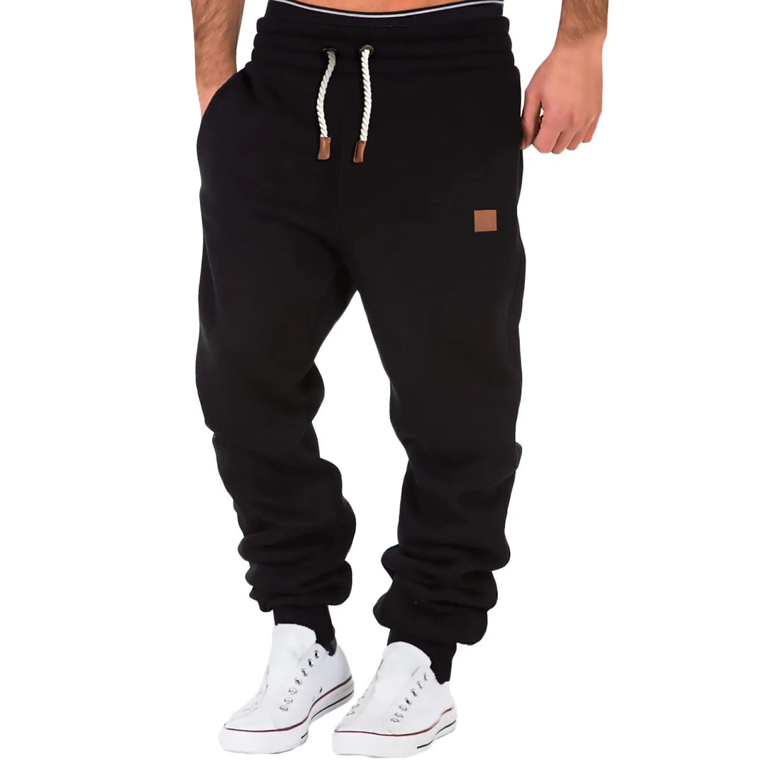 Heren - Joggingbroek - Ademend Katoen - Comfortabele Casual Broek voor Vrije Tijd