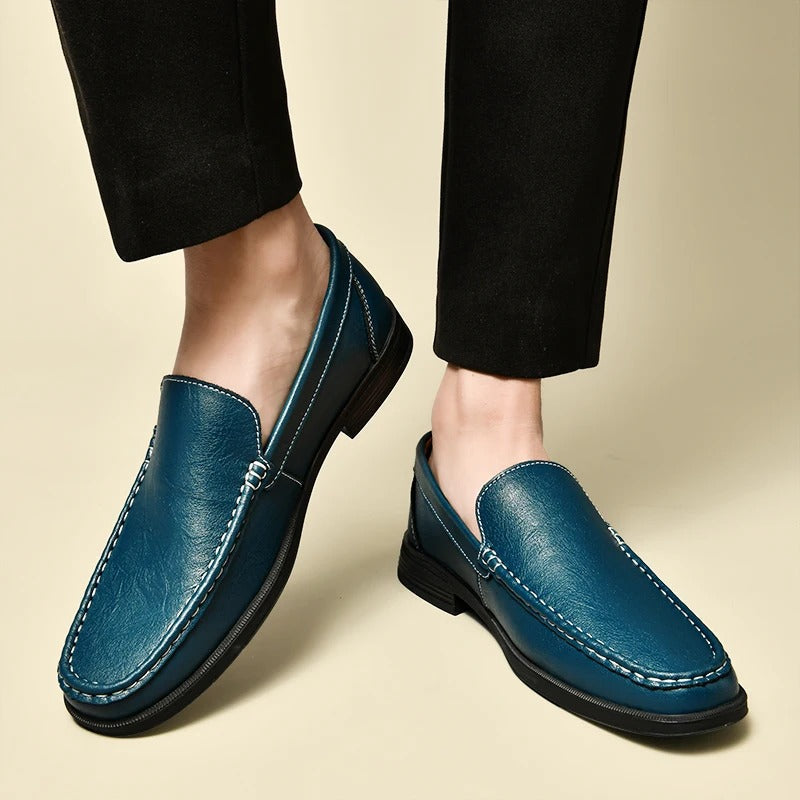 Stafford - Slanke en comfortabele leren loafers