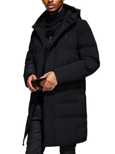 Heren Dikke Winterjas - Warm Materiaal - Comfortabele Stijl - Perfect voor Koude Dagen