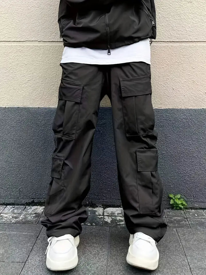 baggy broek met meerdere klepzakken