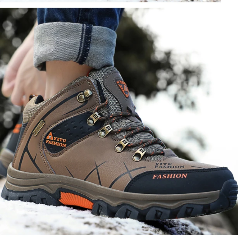 Heren Waterdicht Warm Gevoerd Outdoor Trekkingschoenen