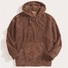 Heren corduroy hoodie