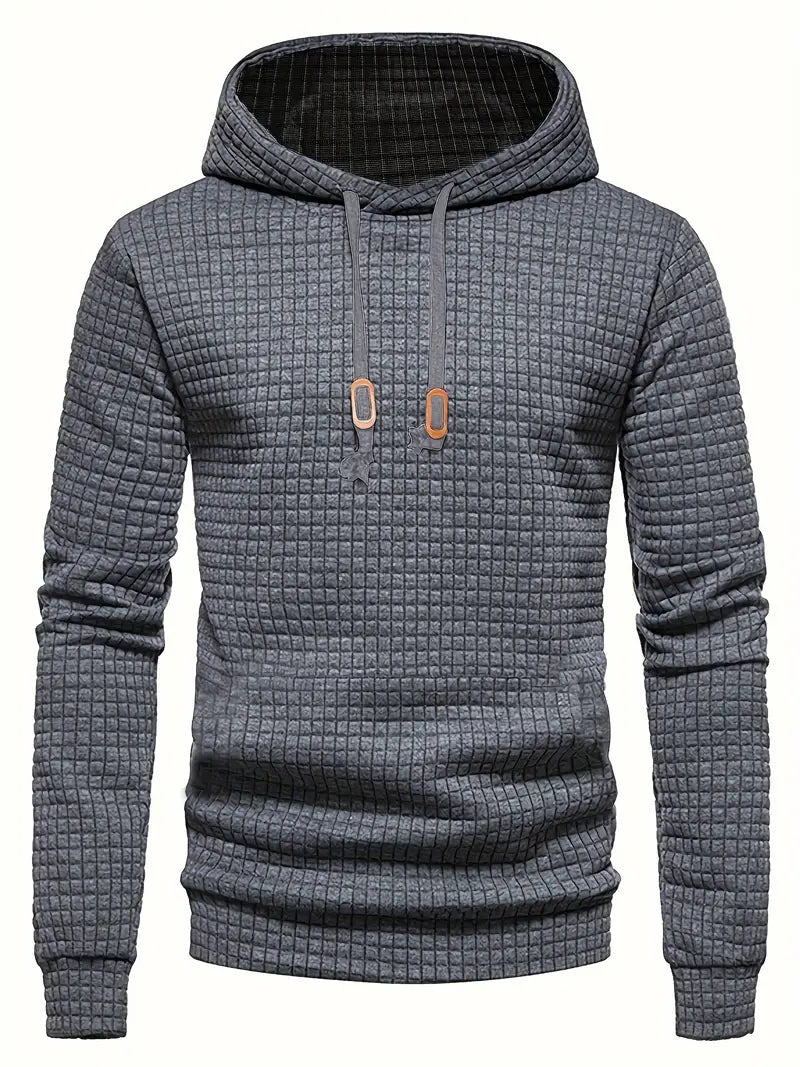 Heren - Pullover Sweatshirt met Capuchon - Comfortabele Katoen - Casual Streetwear voor Lente en Herfst