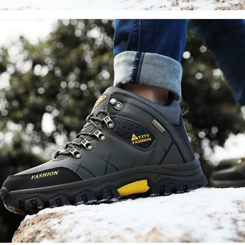 Heren Waterdicht Warm Gevoerd Outdoor Trekkingschoenen