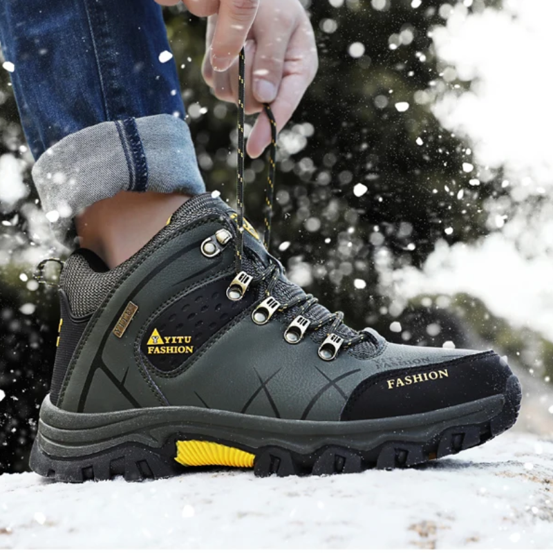 Heren Waterdicht Warm Gevoerd Outdoor Trekkingschoenen