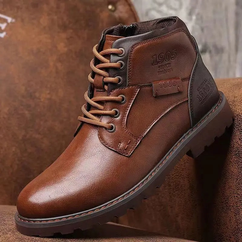 Stafford - Casual And Comfortable Leather Boots