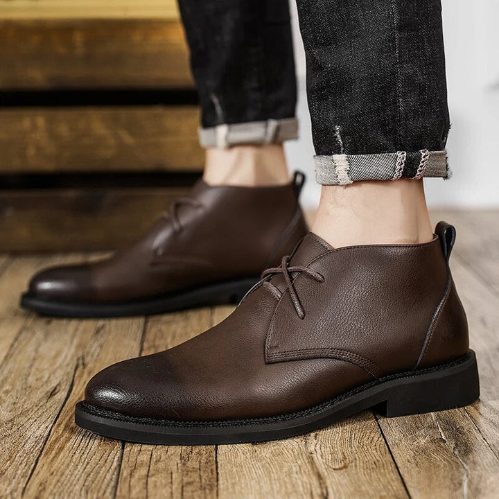 Stafford - Classic and elegant leather ankle boots