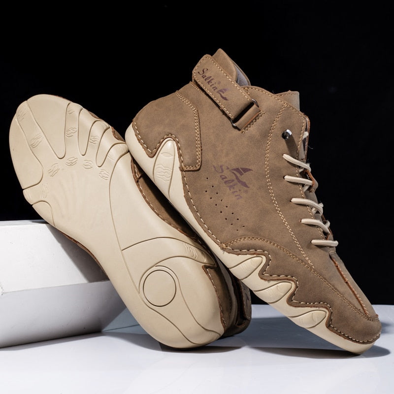 Heren - leren schoenen - Comfortabel en stijlvol - Ideaal voor gezonde voeten en ondersteuning