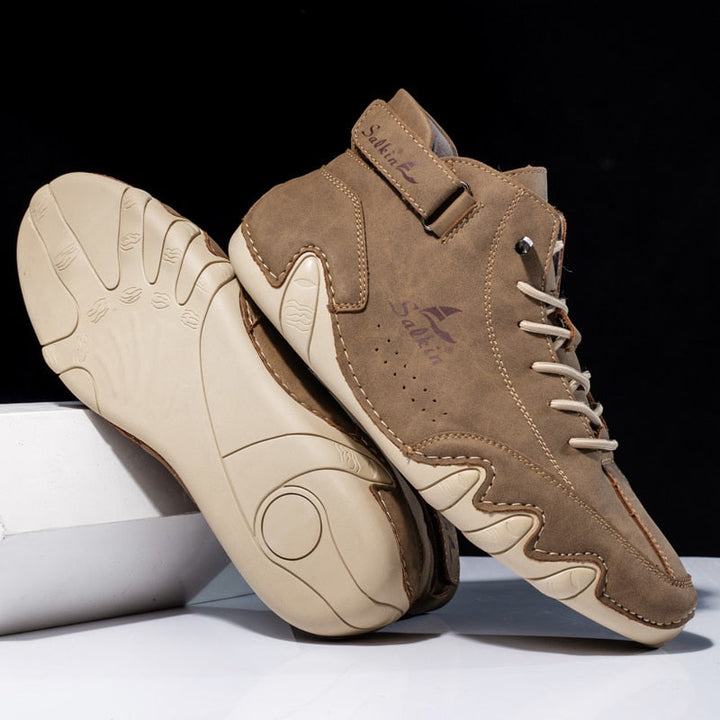 Heren - leren schoenen - Comfortabel en stijlvol - Ideaal voor gezonde voeten en ondersteuning