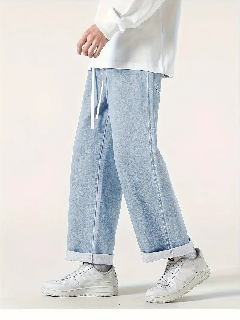 casual katoenen baggy broek