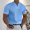 Heren - Elegant fitness T-shirt met korte mouwen - Ademend en lichtgewicht - Perfect voor elke gelegenheid