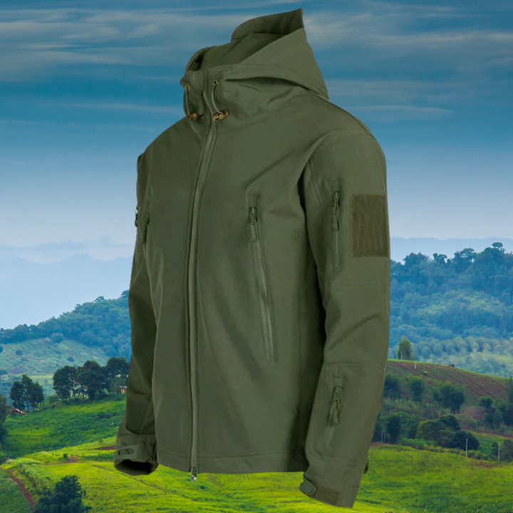 Heren - Wasserdichte Outdoorjacke - Atmungsaktives Material - Perfekte Begleitung für Abenteuer in der Natur