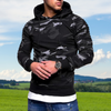 Heren - Camouflage Hoodie - Zachte Katoenmix - Stijlvolle Outdoorkleding voor Avonturiers