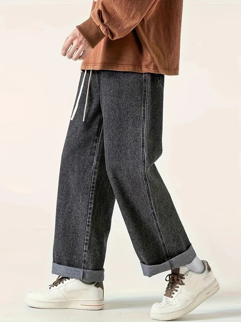 casual katoenen baggy broek