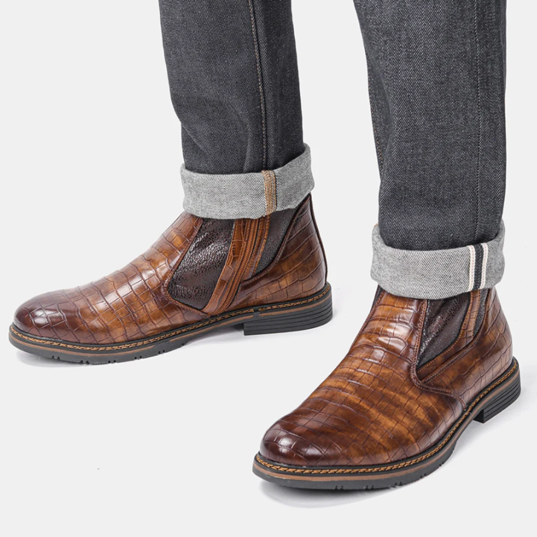 Stafford - Warm Men's Leather Boots