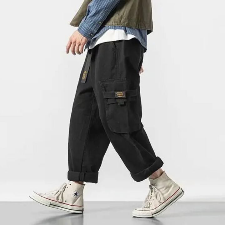 Vintage cargo baggy broek