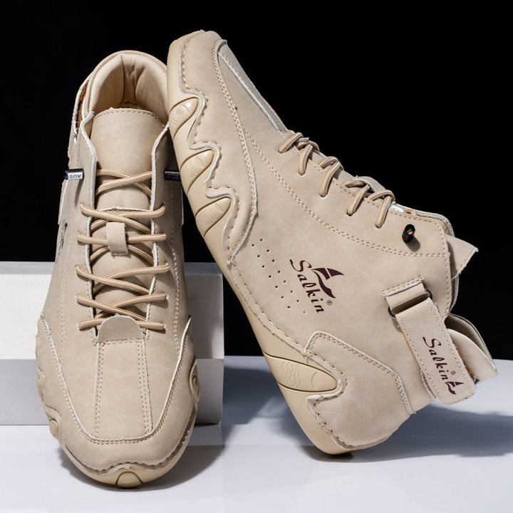 Heren - leren schoenen - Comfortabel en stijlvol - Ideaal voor gezonde voeten en ondersteuning