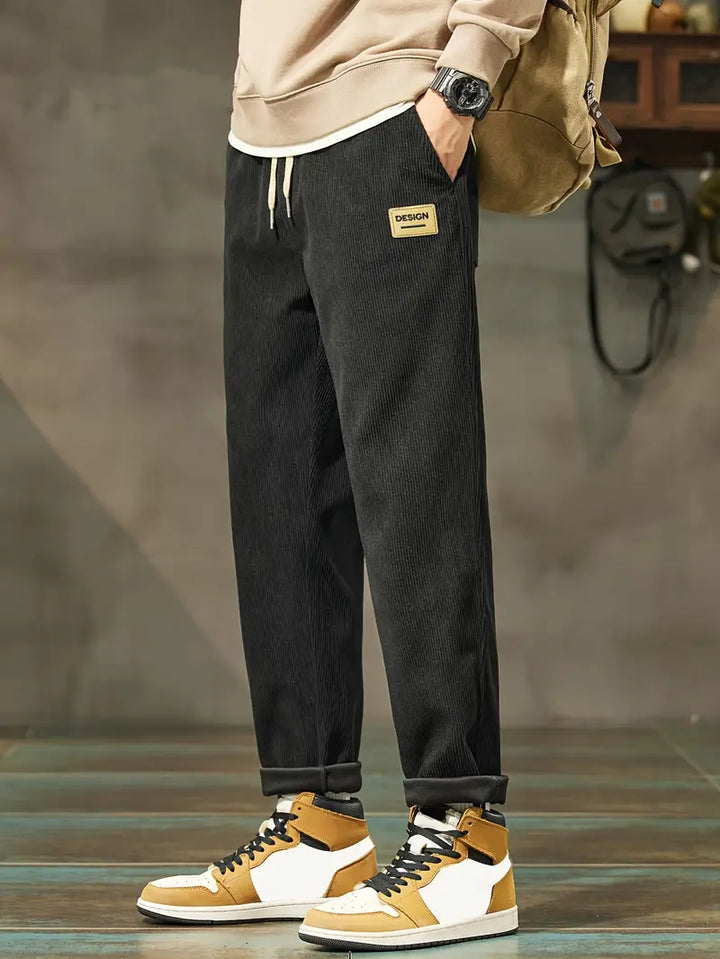 casual Cordoroy baggy broek