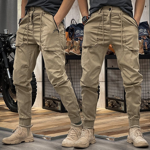 Heren - Cargo Broek - Elastische Stoffen - Comfortabele Casual Outfit