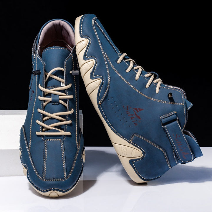 Heren - leren schoenen - Comfortabel en stijlvol - Ideaal voor gezonde voeten en ondersteuning
