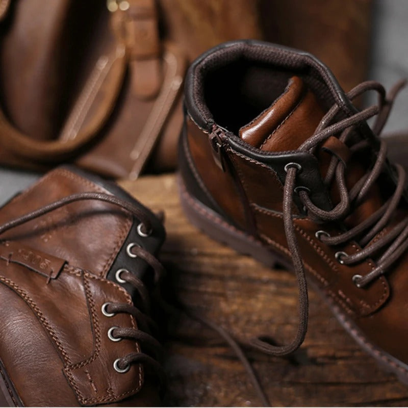 Stafford - Casual And Comfortable Leather Boots