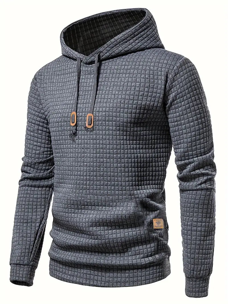 Heren - Pullover Sweatshirt met Capuchon - Comfortabele Katoen - Casual Streetwear voor Lente en Herfst