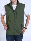 Heren outdoor Multi-Pocket vest