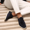 Premium Leren Loafers Met Veters Voor Heren