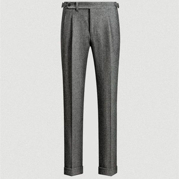 Heren - Vrijetijdsbroek - Tweed - Comfortabele en Stijlvolle Broek voor Vrijetijdgebruik - Ideaal voor Elke Gelegenheid