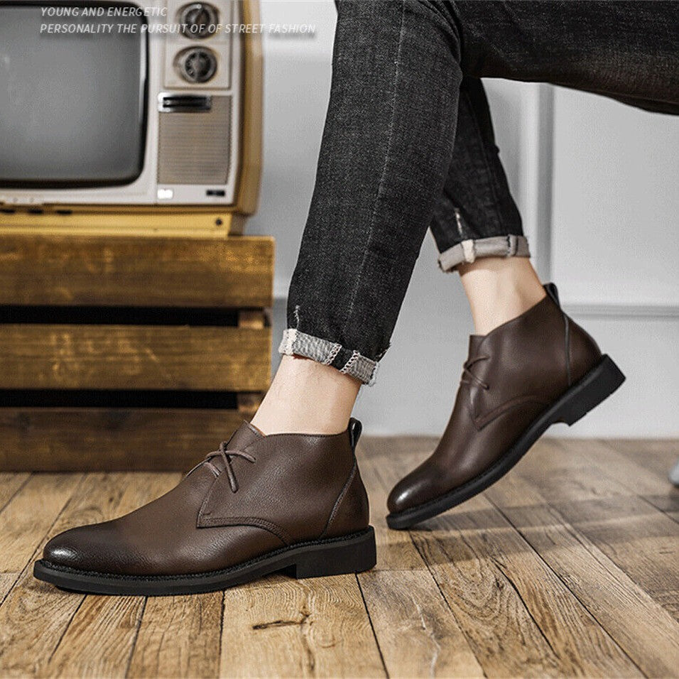 Stafford - Classic and elegant leather ankle boots