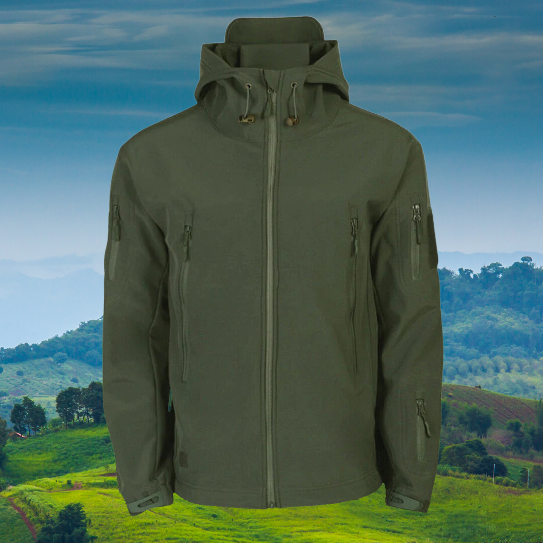 Heren - Wasserdichte Outdoorjacke - Atmungsaktives Material - Perfekte Begleitung für Abenteuer in der Natur